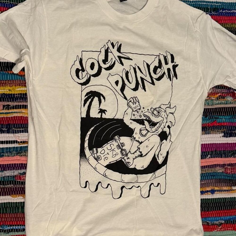 Sk8 or Die White T-shirt